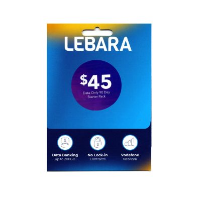 $45 Lebara Prepaid Data Only Starter Pack