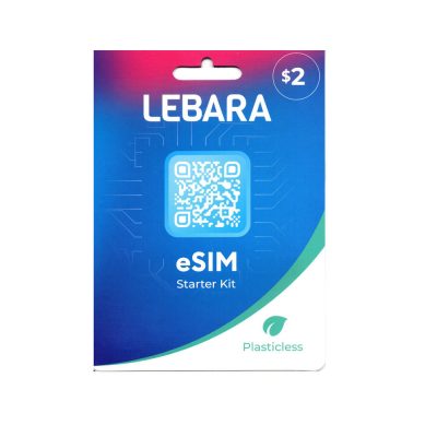 $2 Lebara eSIM Prepaid Starter Pack