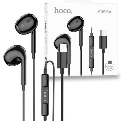 Hoco M101 Max Crystal USB-C Handsfree – Black