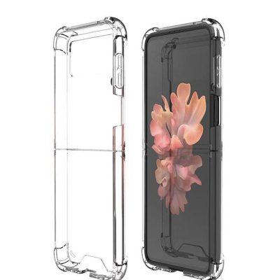 Galaxy Z Flip 6 BLACKTECH 2-Piece Clear Hard Protective Case