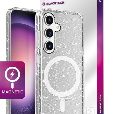 Galaxy S24 BLACKTECH Stay Glitter Magnetic Case